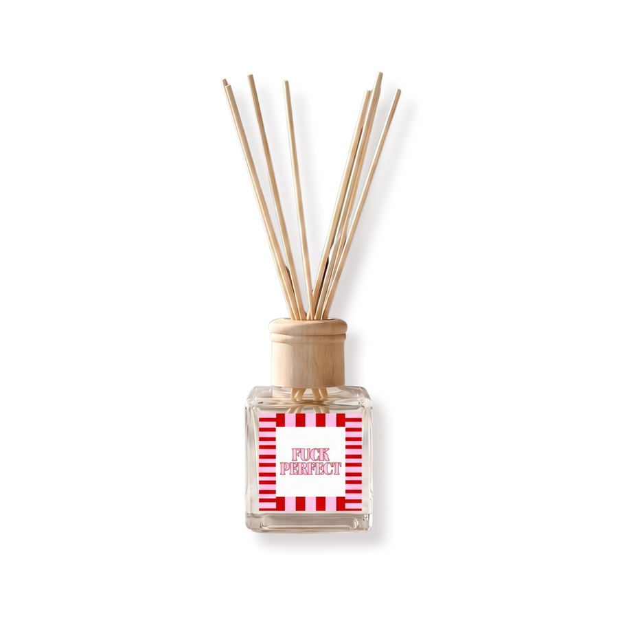 Reed Diffuser - Geurstokjes - Fuck Perfect - Bergamot - 100 ml