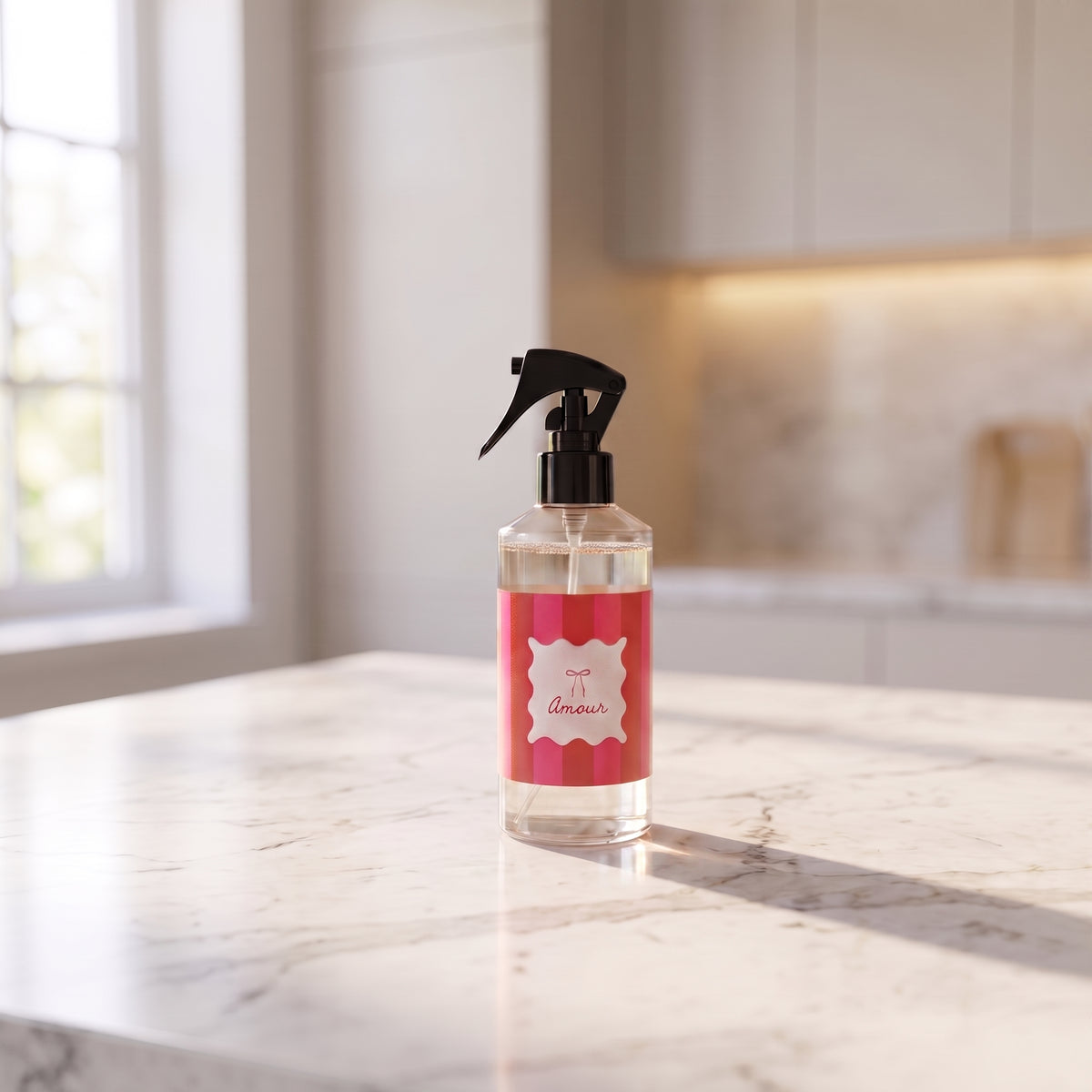 Set- Giftset voor Huis – Geurstokjes, Roomspray & Servetten – Zoete Geur