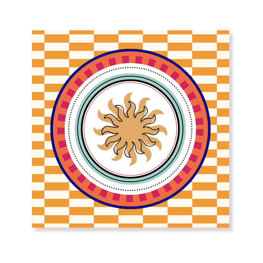 Paper Napkins “Sun” –Display Pack 12 Packs