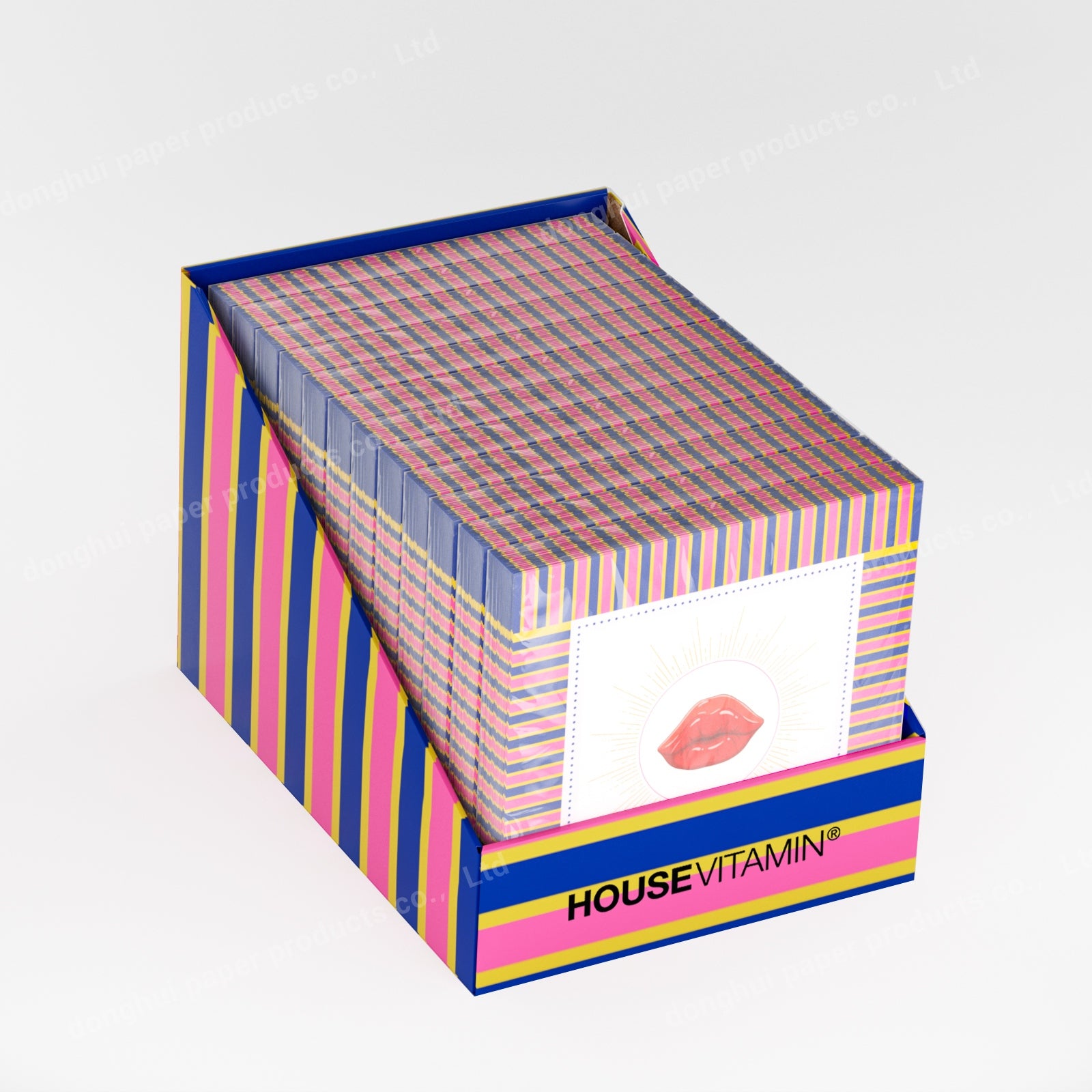 Paper Napkins “Lips” –Display Pack 12 Packs