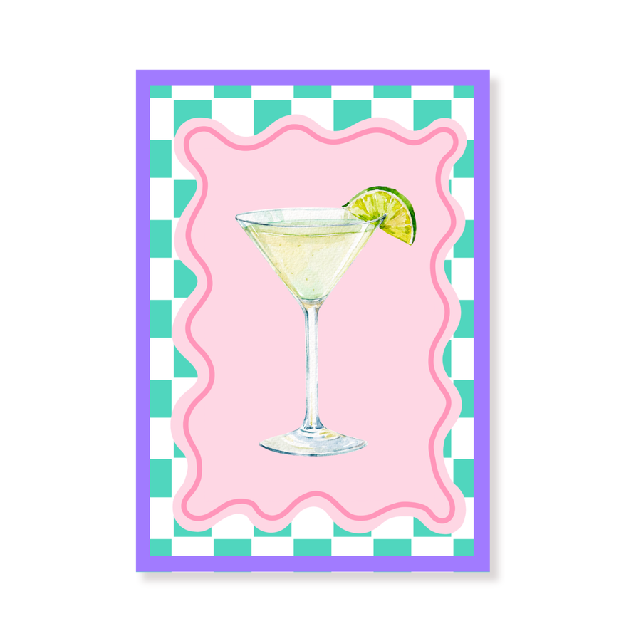 Ansichtkaart - Cocktail - Papier - Set of 5 - A6