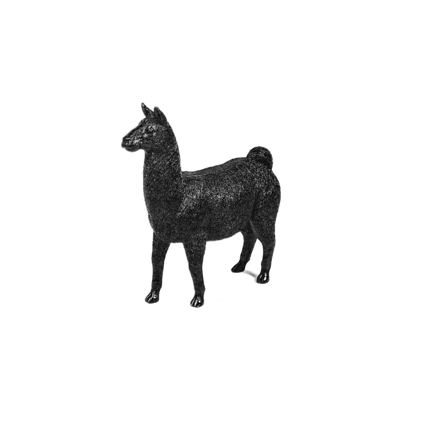 Housevitamin Lama - Zwart - 19x7,5x22,5cm