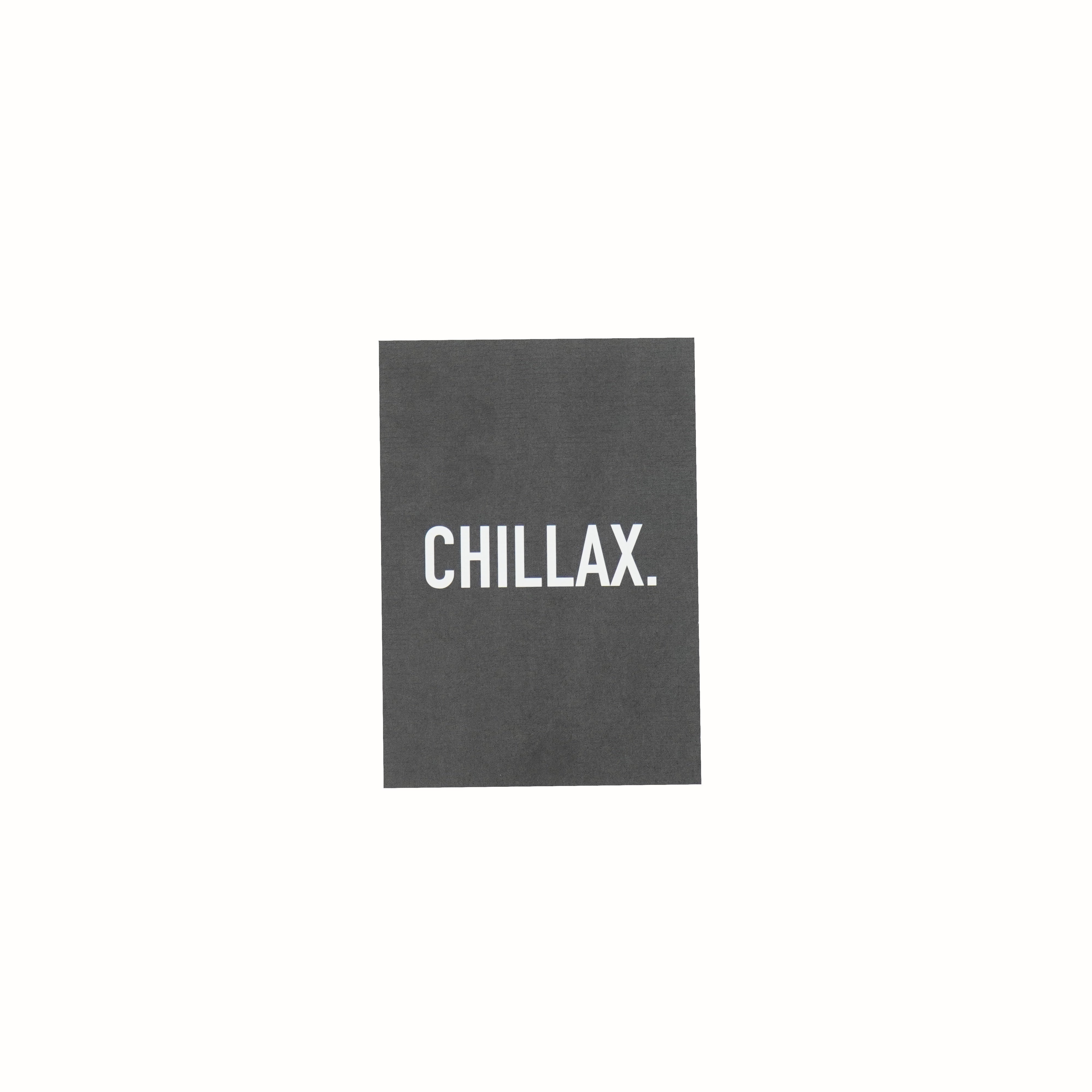 zwart wit chillax 