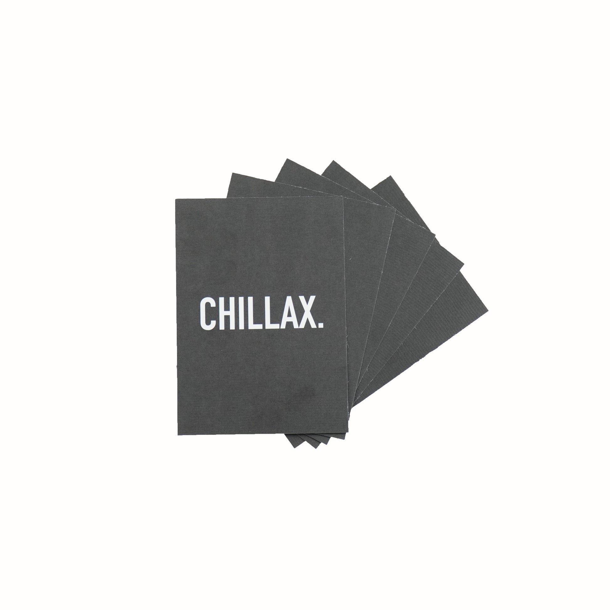 kaart chillax zomaar