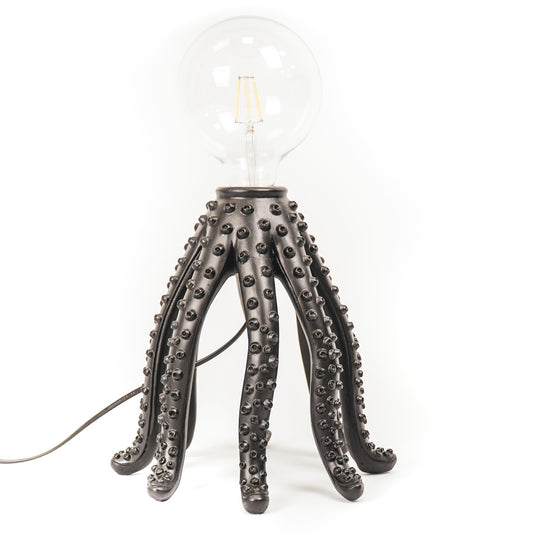 Housevitamin Octopus Tafellamp - Zwart-25x25cm