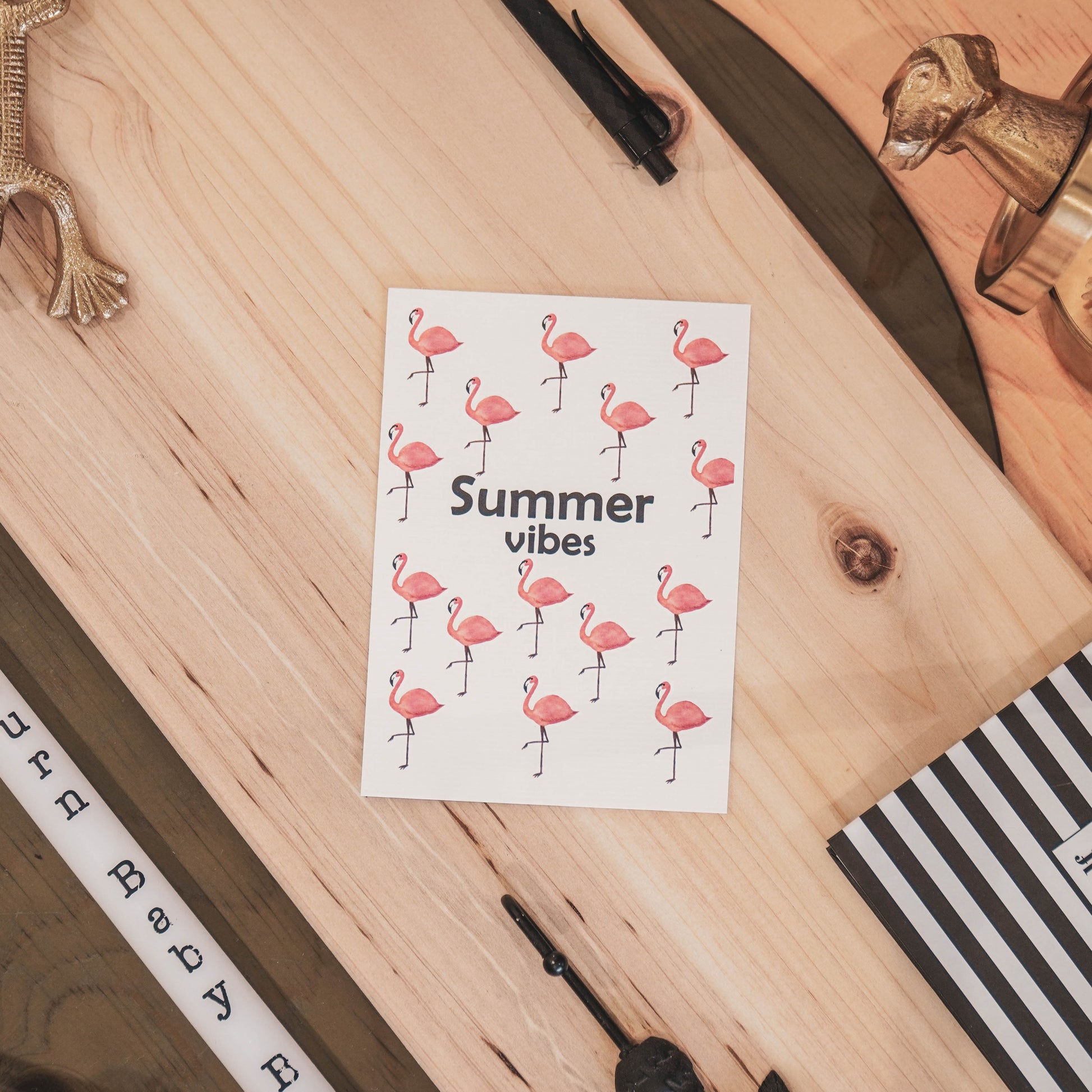zomers kaartje 