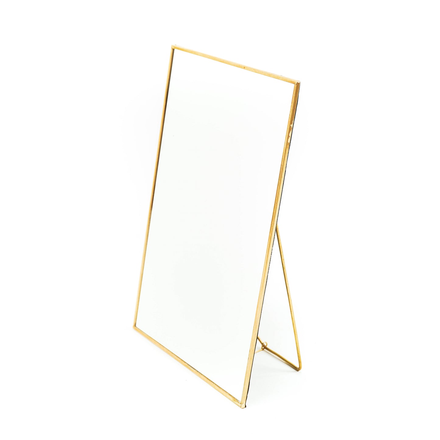 HV Rechthoekige Spiegel - Goud - 30x20x1cm
