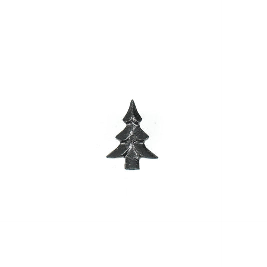 Housevitamin Kaarsenpinnen - Kerstboom - Zwart - Set van 2 - 5x4x3cm