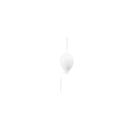 HV Ballonhanger M - Wit - Glas - 6.5x10.5cm