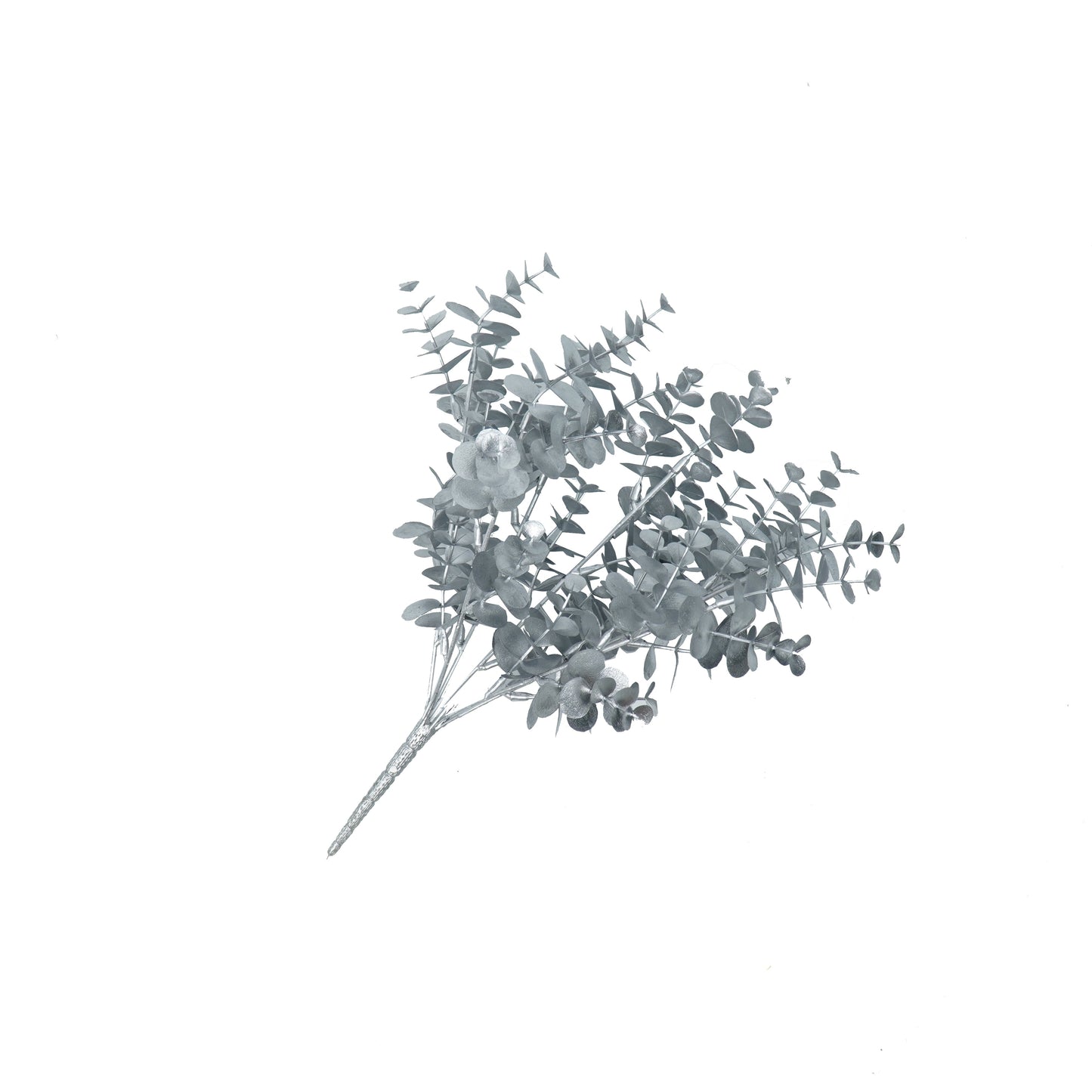 Housevitamin Eucalyptus Bos Kunststof - Zilver - 40x30cm