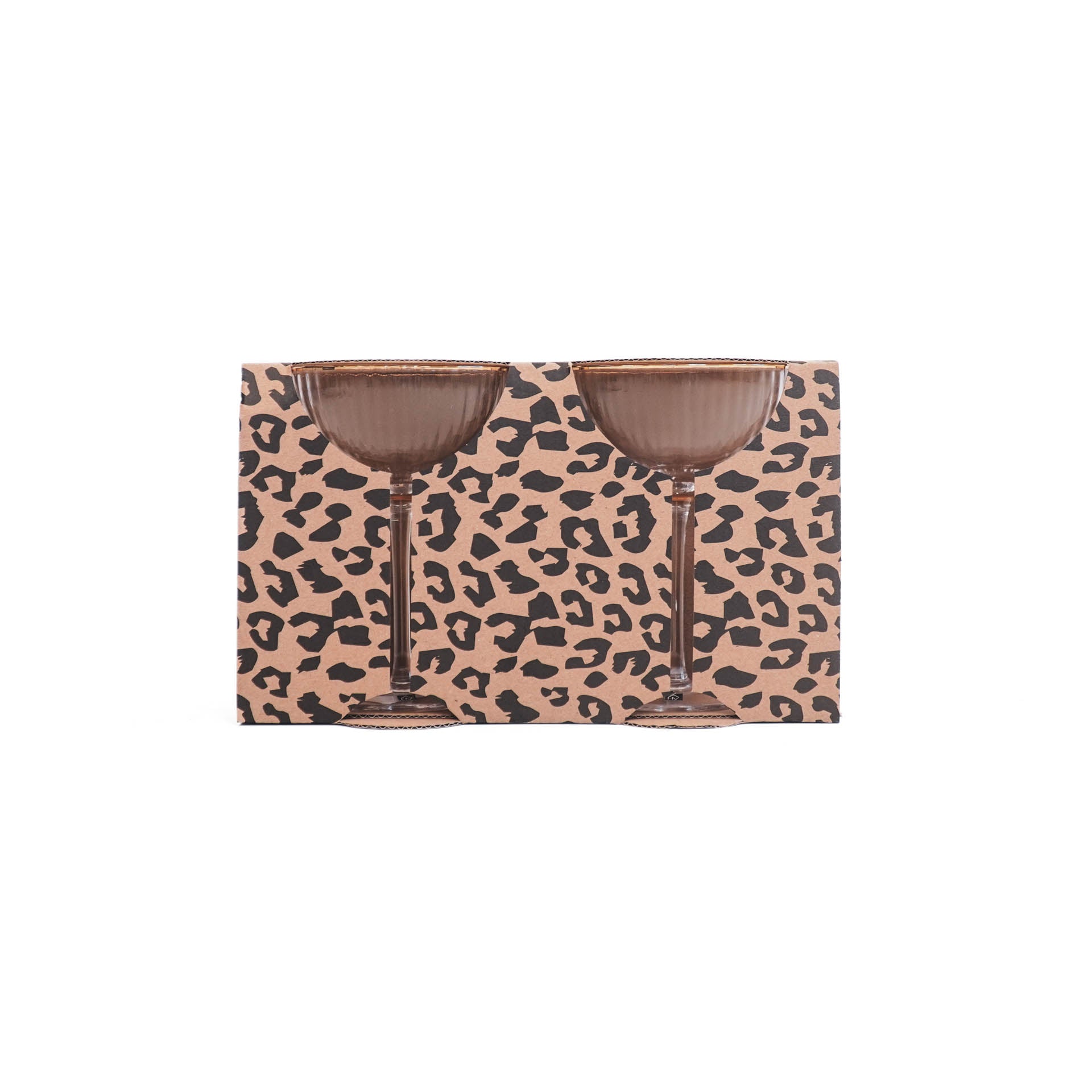 Set van 2 mooie champagneglazen die ook als cocktailglas gebruikt kunnen worden